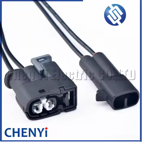 2 Pin Car Injector Connector Wiring Harness plug 90980-11246 7283-8226-30 For Toyota Matrix Lexus Hy