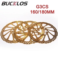 BUCKLOS 2PC G3 HS1 Bike Disc Brake Rotor 160/180/203mm Bicycle Hydraulic Brake Rotors High Strength 
