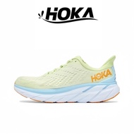 HOKA ONE ONE Clifton 8 รองเท้า ของแท้ 100 % เหลือง－ฟ้า