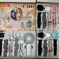 Huaqiangbei Terlaris D96 Plus Jam Tangan Pintar Kipas Pegang Tangan TWS Gelang Sukan 4-dalam-1 Ultra