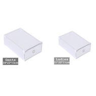 Stackable Shoes Storage Box Foldable Shoes Box Habasyistore