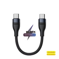 type c cable  charging 0.25m short cable  Type-C  to   Type-C  short line  charger cable for xiaomi