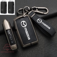 Zinc Alloy Key Case Cover for Mazda 3 Alexa CX30 CX-30 CX-5 CX5 CX3 CX-3 CX8 CX-8 CX9 CX-9, Car Remo