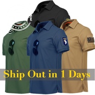 Men Outdoor Short Sleeve T-shirt Military Tactical Army Combat T Shirt Quick Dry Tops/*#baju t shirt lelaki viralthe shi
