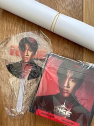 婁峻碩 Shou RISE 親筆簽名 CD 及 海報 送扇