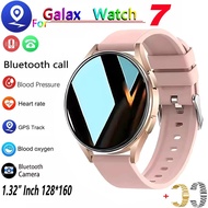 2026 New Women's Smartwatch 7, Men's Watch, OLED Screen, Bluetooth Calls, Heart Rate and Health Moni