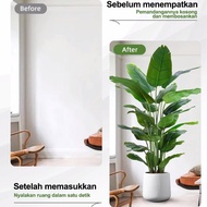 daun palem plastik pohon 180cm pohon pisang artifisial dan pot dekorasi pohon besar plastik dekorasi