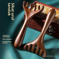 Ebony Head Antlers Massager Five Claws Massage Comb Scalp Meridian Comb Head Scratching Scratching H