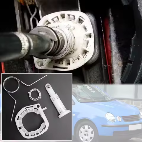 Car Gear Shift Lever Selector GearBox Socket Bush Shell Spring Bearing Repair kit For VW Polo MK4 MK