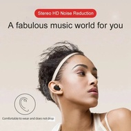 E6S TWS Bluetooth 5.1 Wireless Headphones With Micphone Charging Box Handsfree Earbuds For Noise Red