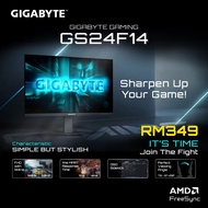 GIGABYTE GS24F14 Gaming Monitor 23.8'' / FHD / IPS / 1ms / 144Hz / Flicker-Free / Low Blue Light & A
