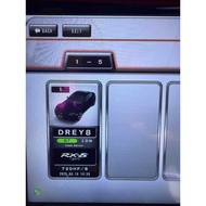 (D4)Wangan Midnight 6RR Car Data- (Rx-8) Konami Card x1 Same use like Banapassport