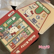 INS Creative Cartoon Cute HelloKitty Convenience Store For IPad10.2 Shell Ipad10 Cover Mini6 Case Ipad Air1/2 Cover Air5 Anti-fall Case Pro11/ipad12.9 Anti-bending Cover Gen9 Shell