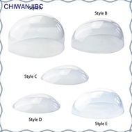 [chiwanjibc] Transparent Wig Stand Wig Accessory for Short Wig Mannequin Head Stand Wig Storage