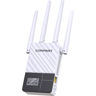 COMFAST Wifi Repeater 5G & 2.4G 1200Mbps 4 เสาอากาศ OLED หน้าจอ Wireless Extender Router Long Range