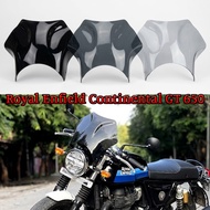 Raptor Vintage Motorcycle Windshield - Royal Enfield GT650 Continental (21-26) Cafe Racer Wind Defle