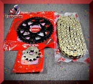 Nhông Sên Đĩa X1R Raider Satria ĐEN MS06