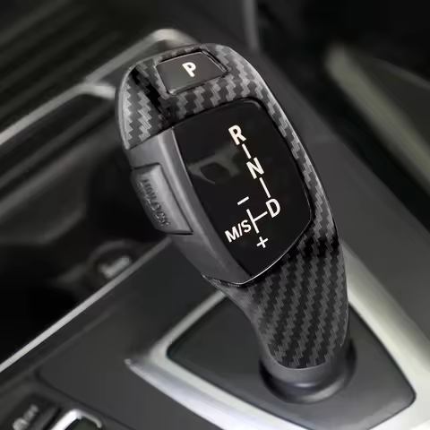 For BMW F30 F22 F34 F35 F15 F25 2 3 4 5 6 Series X3 X4 X5 X6 LHD Gear Shift Knob Cover Gear Sticker 