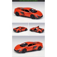 Ashali Welly Mclaren 675LT 675 1: 36 1/36 Alloy Car Model Pull Back Y01