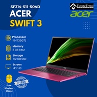 Acer Swift 3 [SF314-511-504D] I5-1135G7/8GB/512GB/Intel Iris Xe/14" FHD/Win10/Free Wireless Mouse