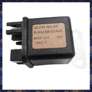 (GCFK) New High Quality Excavator Preheating Relay 24V 8-94258-014-0 8942580140 for 4BD1 6BD1 6BG1 4