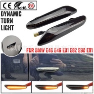 Suitable for BMW E90 E91 E92 E93 E60 E87 E82 E46 Yellow Light Running Water Fender Side Light
