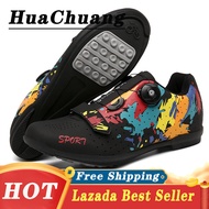 [NEW ARRIVAL] HUACHUANG 2021 New Cycling Shoes for Men and Women Road Bike Shoes Men Casual Rubber Outdoor Sports Sneakers Cleats Shoes Cycling Shoes Mtb Sale Cycling Shoes Mtb Shimano