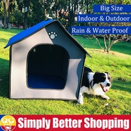 Waterproof Dog House Outdoor Bed Pet Tent House Litter Pet Kennel Pet Cage