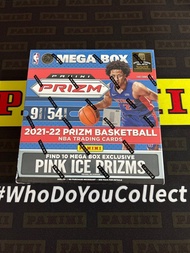 PINK ICE Panini Prizm NBA Basketball Trading Card Mega Box 2021 2022 Find Pink Ice Prizms unwrap 4 Silver 75th Anniversary Look for Auto Autographs Penmanship &amp; Rookies RC Rookie Parallels Cade Cunningham Cover USA Team NEW Sealed