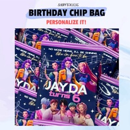 *SG * KPOP DEMON HUNTERS HUNTRIX Chip Bag Birthday Party for Kids Chip Bag Empty Snacks Toys Food Go
