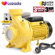 DELTON ปั๊มน้ำหอยโข่ง ปั๊มน้ำ 2250W 3HP ปั๊มหอยโข่ง ขนาด 3 นิ้ว 3 แรงม้า ปั๊มหอยโข่งแรงดันสูง ปั๊มไฟ