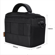 FOSOTO Waterproof Anti-shock DSLR Professional Camera Bag Photo Shoulder Bag Compatible for Canon Po