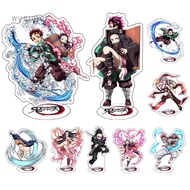 WY1 Anime Demon Slayer Acrylic Stand Model Toys Action Figure Ornaments Fans Collection