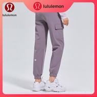 Lululemon yoga sports and leisure pants have pocket drawcord design, loose and breathable Yoga Fitness pants E361 ETYK