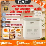 RAF 24h Timer egg boiler electric egg boiler Breakfast Maker 6 Modes Touch Control Digital Display