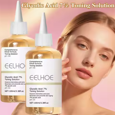 Glycolic Acid 7% Toning Solution Acne Remover Face Skincare Firming Moisturize Glycolic Acid Gentle 
