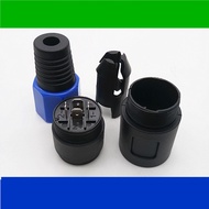 Four-Core Speaker Audio Professional Socket Female Socket 4-Core Bayonet Female Connector Power Ampl