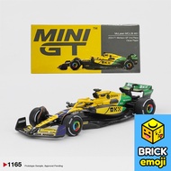 Mini GT 1165 McLaren MCL38 #81 Oscar Piastri 2024 F1 2024 Monaco GP 2nd Place 1/64