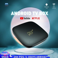 【Shipped From Penang】D9 Android Tv Box 4k 2.4G&amp;5G Wifi 8gb+128gb Android Smart Digibox Tv Box For Tv HD Wifi Box For Non Smart Tv