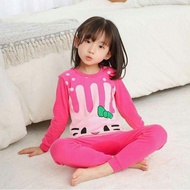 Unisex Korean Sedondon Pyjamas - RABBIT PINK (sz 100 - 160cm )