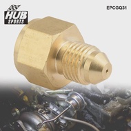 HUB sports - EPMAN Brass Metal 4AN Inline Oil Inlet Restrictor Straight Fitting 4AN Male To 4AN Fema