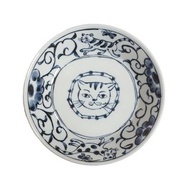 【現貨】日本製美濃燒 虎貓餐碟