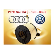 Audi - A4 S4 S5 SQ5 - B9 2.0L Air Filter 8W0-133-843E