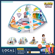 ❤instock❤ Baby Einstein 4-in-1 Kickin' Tunes Music and Language Play Gym and Piano Tummy Time Activi