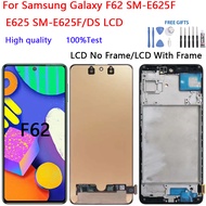 For Samsung Galaxy F62 SM-E625F  E625 SM-E625F/DS LCD Display Touch Screen Digitizer Assembly Replac