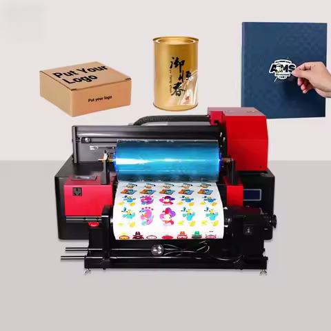 UV Printer Sticker Roll to Roll UV Inkjet Digital Label Printer DTF Printer Transfer