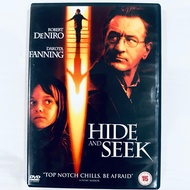 Hide and Seek DVD Region 2 PAL UK Robert De Niro Dakota Fanning Horror Thriller