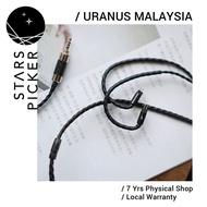 Uranus IEM-437 SPOFC Teflon - Replacement Upgrade Cable for IEM Earphone MMCX 2Pin A2DC IER