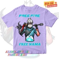 Reviv Childrens T-shirts FF Childrens Clothes Free Fire Skin Bundle Free Name / FF Character Free Fi