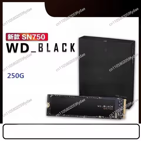 Out of Stock，New BLACK SN750 SSD 4TB Internal Solid State Hard Drive Disk M.2 SSD for Desktop